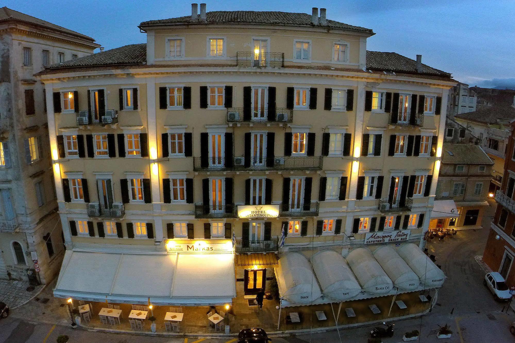 Hotel Konstantinoupolis Corfu  Exterior foto