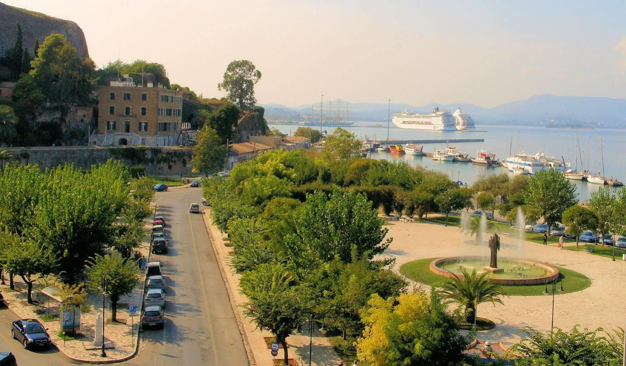 Hotel Konstantinoupolis Corfu  Exterior foto